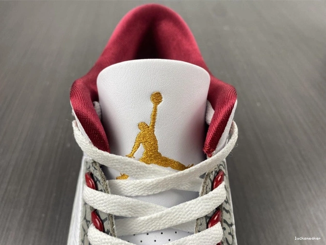 Cheap LUCY Red CT8532-126 Retro Jordan 3 Cardinal 0713